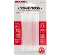 Клеевые стержни Rexant 7х100 мм прозрачные 6 шт. 09-1015 16181621