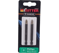 Бита 2x70 мм магнитная Diamond PH RITTER PS20112075