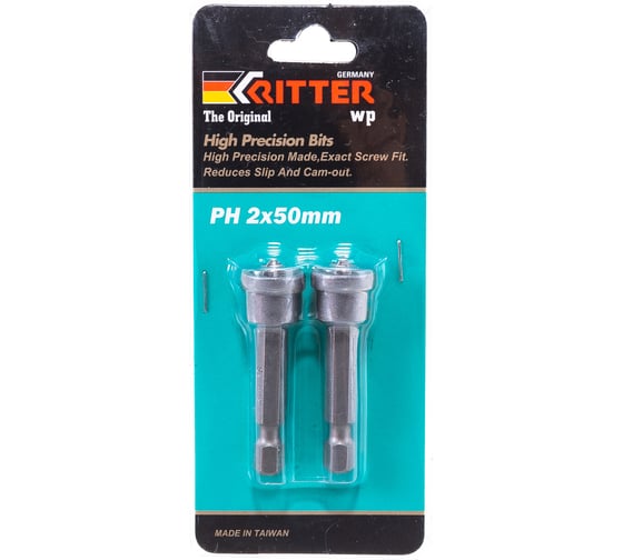 Бита с ограничителем 2x50 мм WP PH RITTER PS20152050