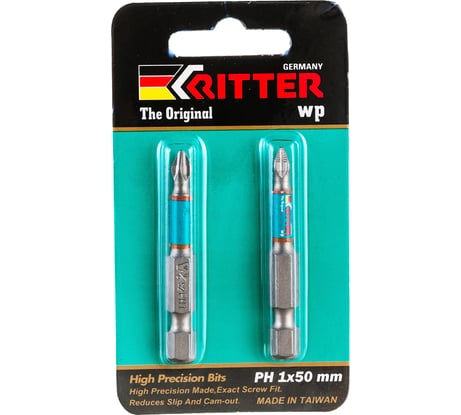 Бита 1x50 мм магнитная WP PH RITTER PS20111052