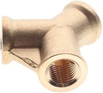 Разветвитель Y-образный 3/8" внутренняя резьба ЭВРИКА ER-SP030/2