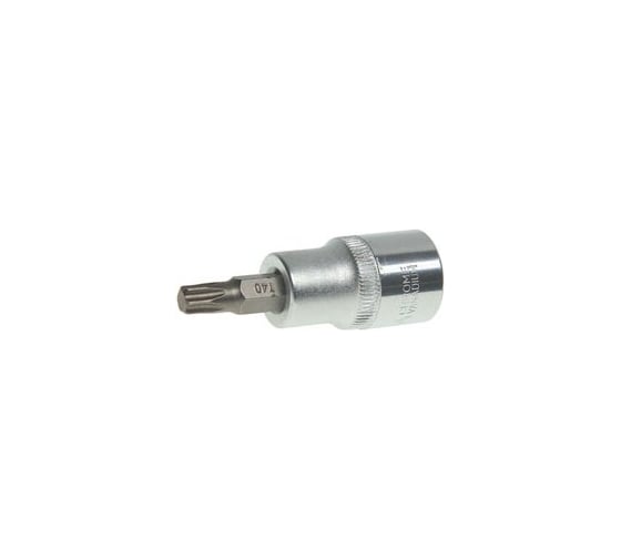 Насадка-вставка с битой Torx (T40; 1/2; 22 мм; L=60 мм) ЭВРИКА ER-94601 1