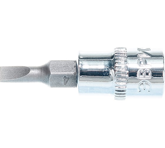 Насадка (1/4 DR; шлиц 4 мм) ЭВРИКА ER-93001