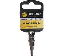 Насадка 1/4 DR торкс T27 с держателем Эврика ER-93206H 977089
