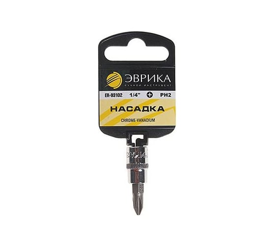 Насадка с держателем (1/4 DR; филлипс PH2) ЭВРИКА ER-93102H 1