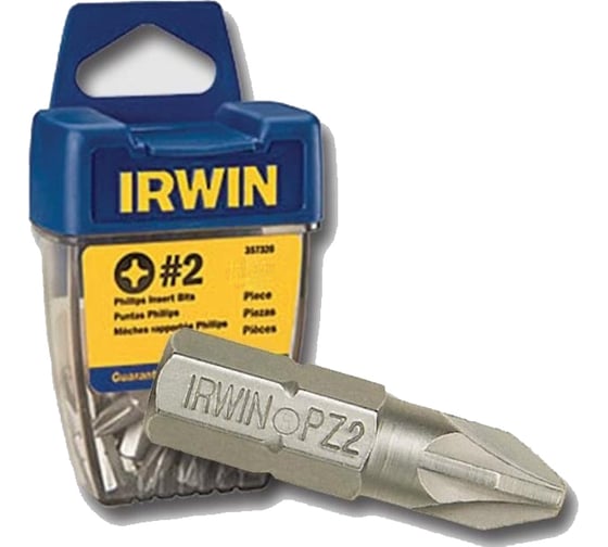 Бита (10 шт; Pz-2; 25 мм) Irwin 10504339
