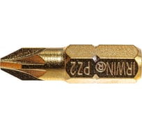 Бита (10 шт; Pz-2; TIN; 25 мм) Irwin 10504342