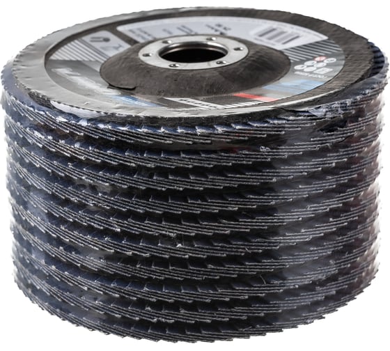 Диск лепестковый конический Омега R828 (125x22 мм; P80) NORTON 78072716284