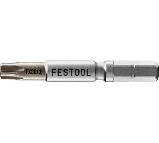 Бита удлиненная Centrotec Torx (2 шт; 50 мм; T30) FESTOOL 205082 1