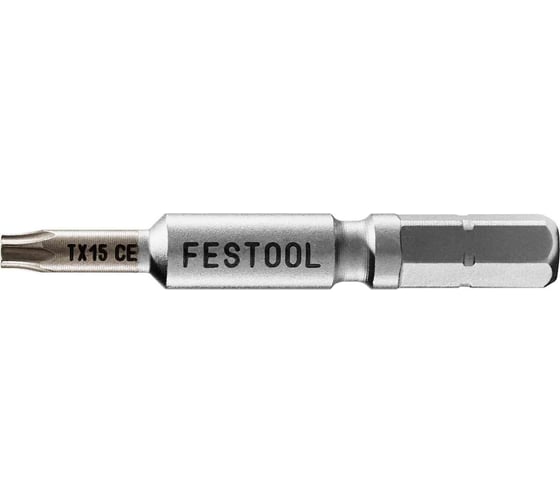 Бита удлиненная Centrotec Torx (2 шт; 50 мм; T15) FESTOOL 205079 1