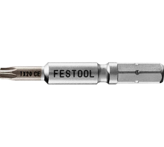 Бита удлиненная Centrotec Torx (2 шт; 50 мм; T20) FESTOOL 205080 1