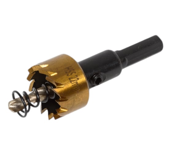 Коронка по металлу HSS 22 мм Elitech 1820.140300 204136
