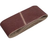 Лента шлифовальная 100x610 мм, А60 (14А 25/Р60), 3 шт Tsunami D761A1006100060