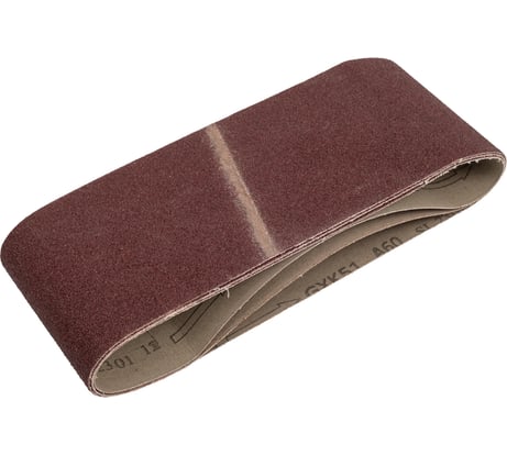 Лента шлифовальная 100x610 мм, А60 (14А 25/Р60), 3 шт Tsunami D761A1006100060