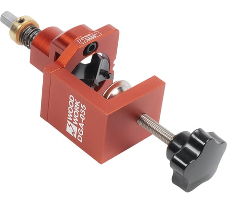 Кондуктор алюминиевый для установки петель WOODWORK DGA-035