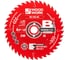 Диск пильный для ЛДСП 165x2.2/1.6x20 мм, Z=40, A=10° WOODWORK 38.165.40 1