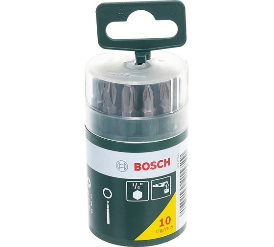 Набор бит (9 бит 25 мм+универсальный магнитный держатель) Bosch 2.607.019.454