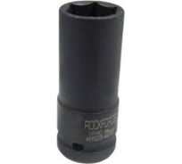 Головка 22 мм 1/2" 6-гранная ударная тонкостенная 85 мм Rockforce RF-4458522ТН(16238)