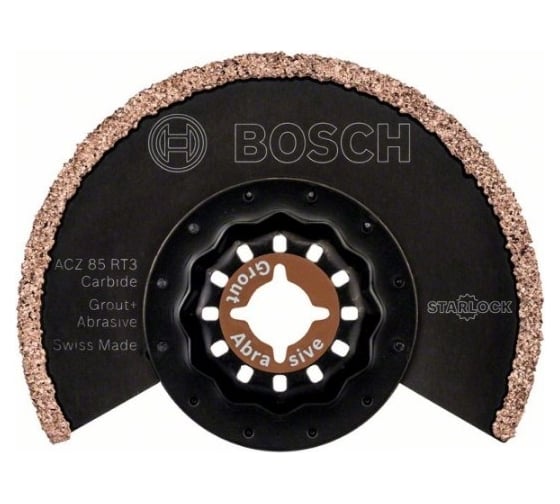 Пильное полотно Carbide-RIFF ACZ 85 RT3 85 мм сегментированное для GOP и PMF Bosch 2608661870
