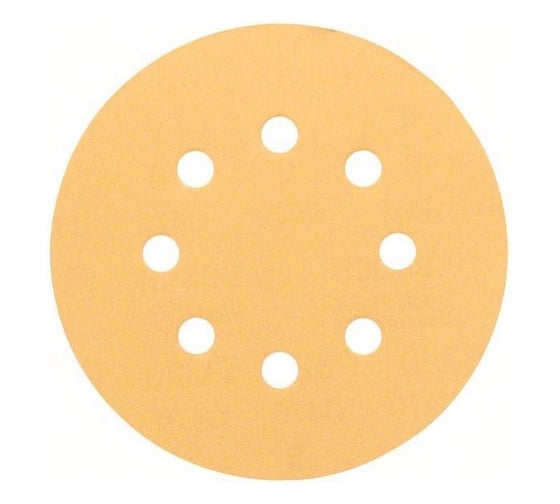 Набор шлифлистов (50 шт; 8 отверстей; диам.125; K150) C470 Best for Wood+Paint Bosch 2608621000