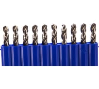 Сверло по металлу DIN338N (10 шт; 6.5х101х63 мм; HSS-G) IZAR 10822