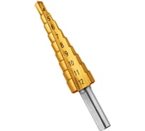 Сверло по металлу ступенчатое 4-12 мм vertextools 4-12