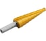 Сверло по металлу ступенчатое 4-12 мм vertextools 4-12 3