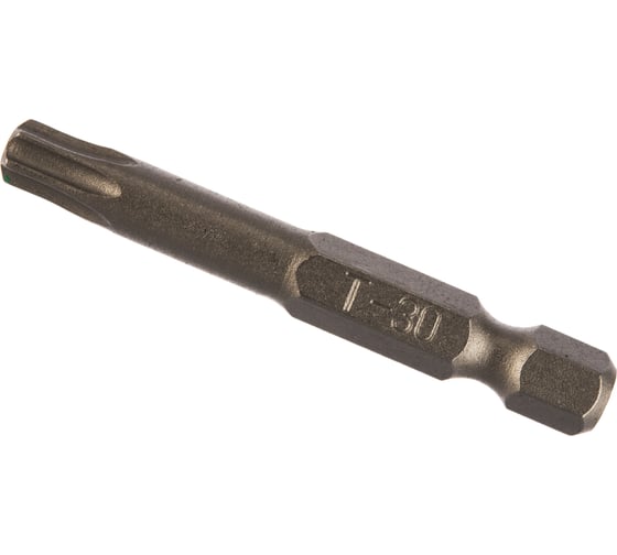 Бита TORX (10 шт; T30; 50 мм; S2; магнитная) РОССНА Р860541