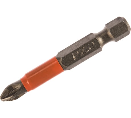 Бита (10 шт; PZ2; 50 мм; S2; магнитная) РОССНА Р860539