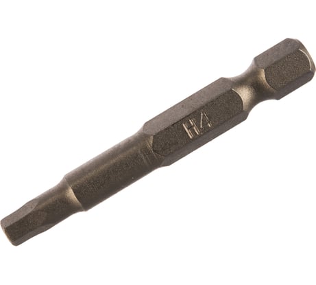 Бита (10 шт; Hex4; 50 мм; S2; магнитная) РОССНА Р860543