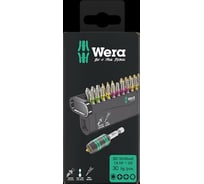 Набор бит с битодержателем Rapidaptor, для работ по дереву Bit-Check 30 Wood TORX HF 1 SB 30 предметов, 1/4", C6.3, PH / PZ / TX HF WERA WE-057437