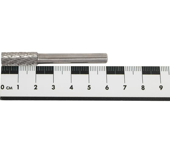 Бор-фреза цилиндрическая 8x20x6х60 мм, Х-образная насечка А08 20М06 CNIC 63373