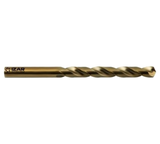 Сверло по металлу DIN338N (10 шт; 9.3х125х81 мм; HSSЕ-Со5) IZAR 22777