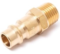 Штуцер для быстроразъема наружная резьба 3/8", латунь Partner PA-BSE2-3PM(17681)