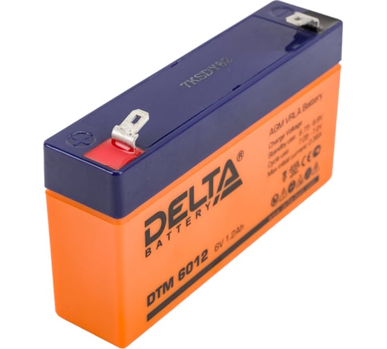 Батарея аккумуляторная Delta DTM 6012