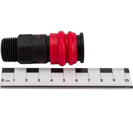 Муфта быстросъемная композитная (F>M1/2"; 68 мм) MIGHTY SEVEN SY-0413M