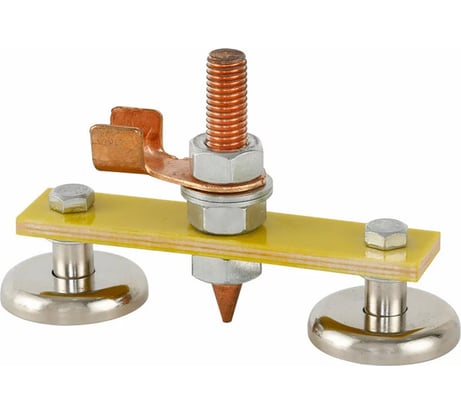 Клемма заземления магнитная МКЗ-300K2 с изолированным контактом Оберон KY1205