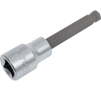 Головка торцевая с шестигранной вставкой HEX 10 мм, L=100 мм, 1/2"DR, с шаром TOPTUL BCPA1610