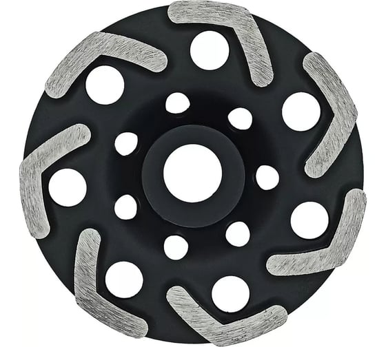 Чашка шлифовальная алмазная Бумеранг 125х22.23 мм Hardcore 187412