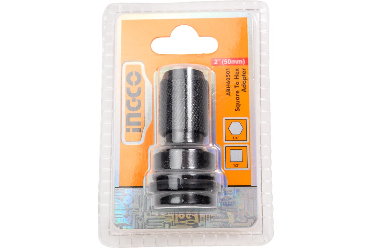 Переходник для гайковерта 1/2" на 1/4" INDUSTRIAL INGCO ABH60501 ...