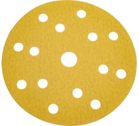 Шлифовальные круги на липучке 150 мм, Р320, 15 отверстий, 5 штук Vitatools G-150-P320-15-5