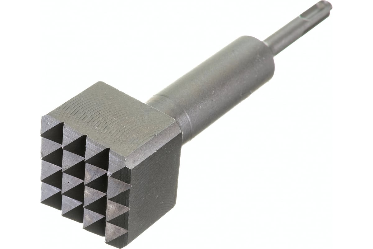 Зубило Бучарда SDS-plus (45x45х180 мм; 16Z) ПРАКТИКА 791-653 - выгодная ...