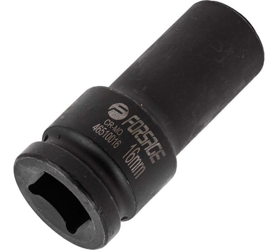 Головка ударная глубокая 16 мм, 3/4"DR, 6 гр. Forsage F-46510016(57476)