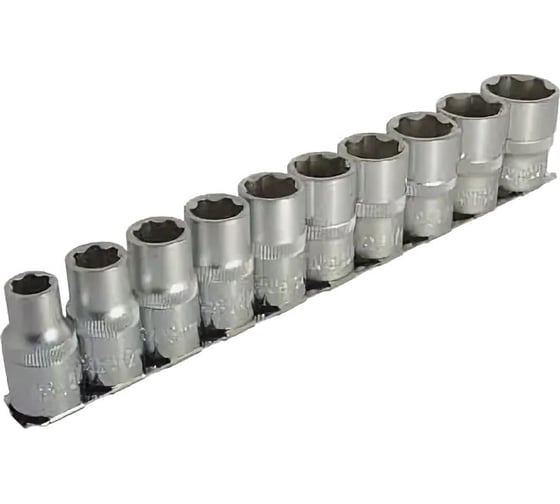 Набор головок (10 шт; 10-22 мм; 1/2") AIST 401110A-M 00-00006388 1