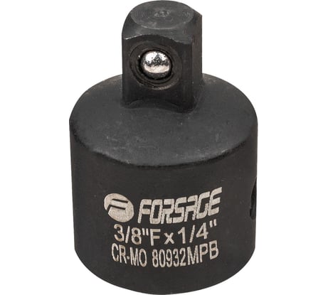 Адаптер ударный 3/8"DR(F)х1/4"DR(M) Forsage F-80932MPB(28172)