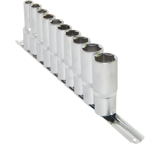 Набор головок глубоких (10 шт; 10-24 мм; 1/2") AIST 402110B 00-00007799