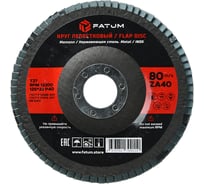 Круг лепестковый по металлу 125x22 мм P40, Т27 FATUM 4673751399103