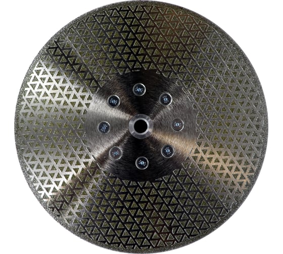 Диск алмазный отрезной 230 мм, M14 Super Ceramic Flange Hilberg HM516