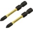 Биты PH1, 50 мм, 2 шт Hanskonner HPH1-50-2T 2