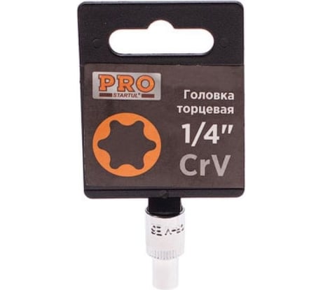 Головка звездочка Е7, 1/4 DR" STARTUL PRO-54207
